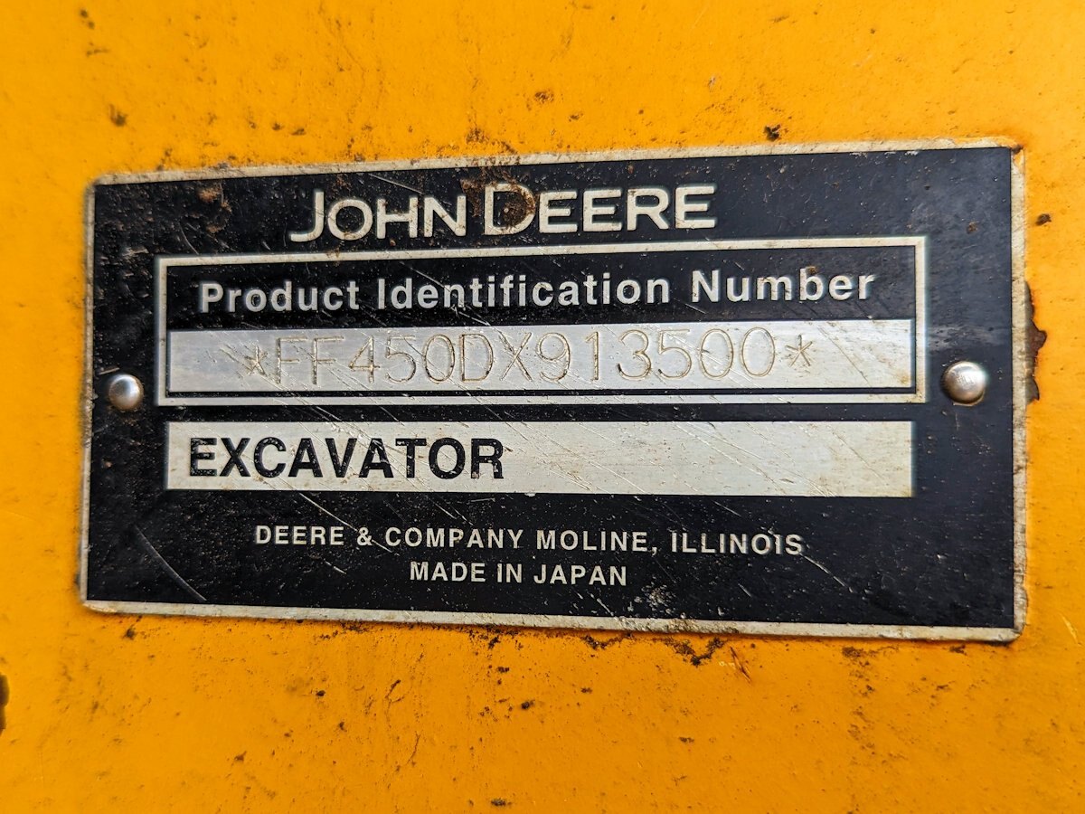 2008 John Deere 450D LC VG Tracked Excavator