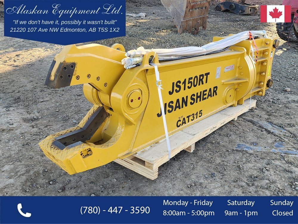 2023 Jisan JS150RT 93 in Shear Attachment for excavator