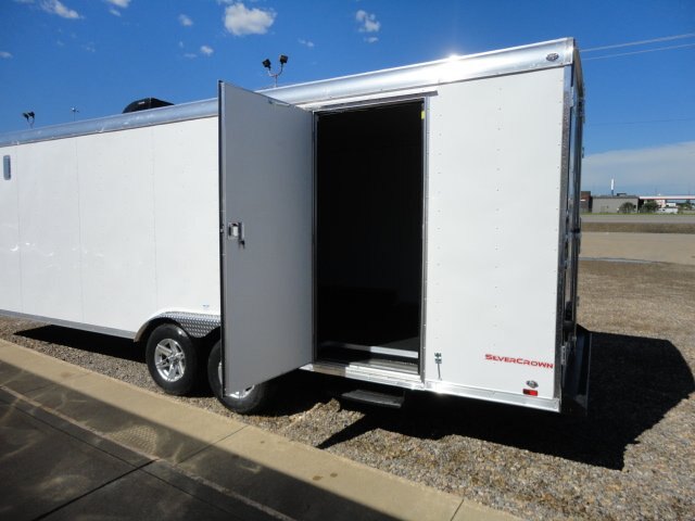 2022 CARGO MATE SILVER CROWN EDITION OFFICE TRAILER 8 x 24 #487950