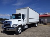 2018 HINO 338 WITH 26 FT DRY VAN #3508