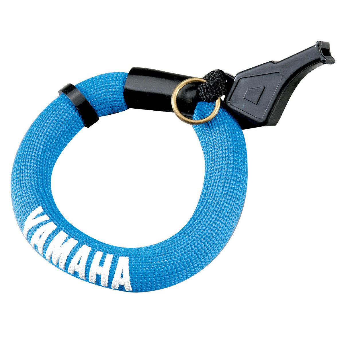 Floating Wrist Keychain and Whistle blue