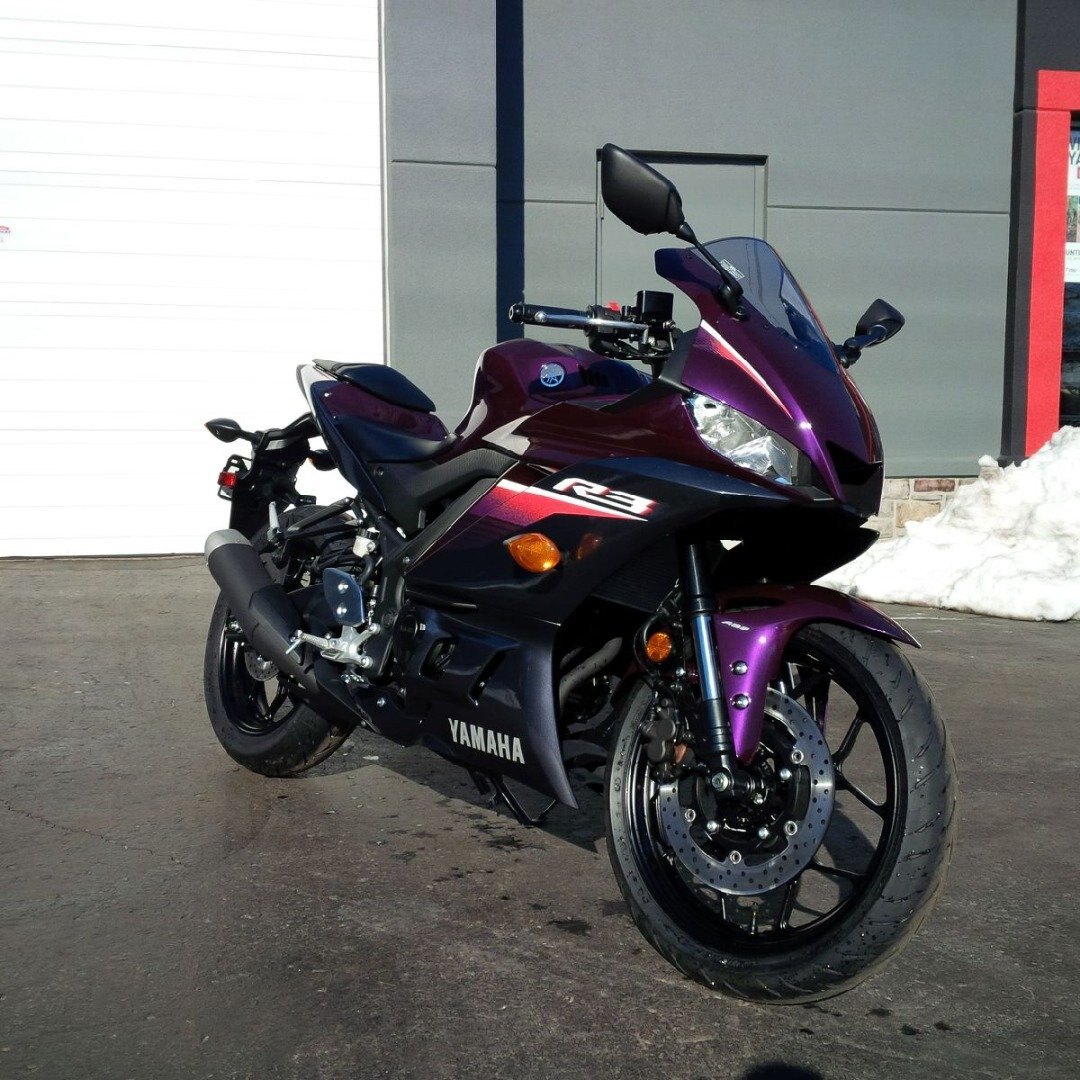 2023 Yamaha YZF R3 Phantom Purple