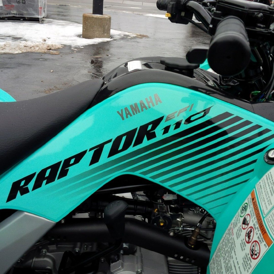 2024 Yamaha RAPTOR 110 Teal