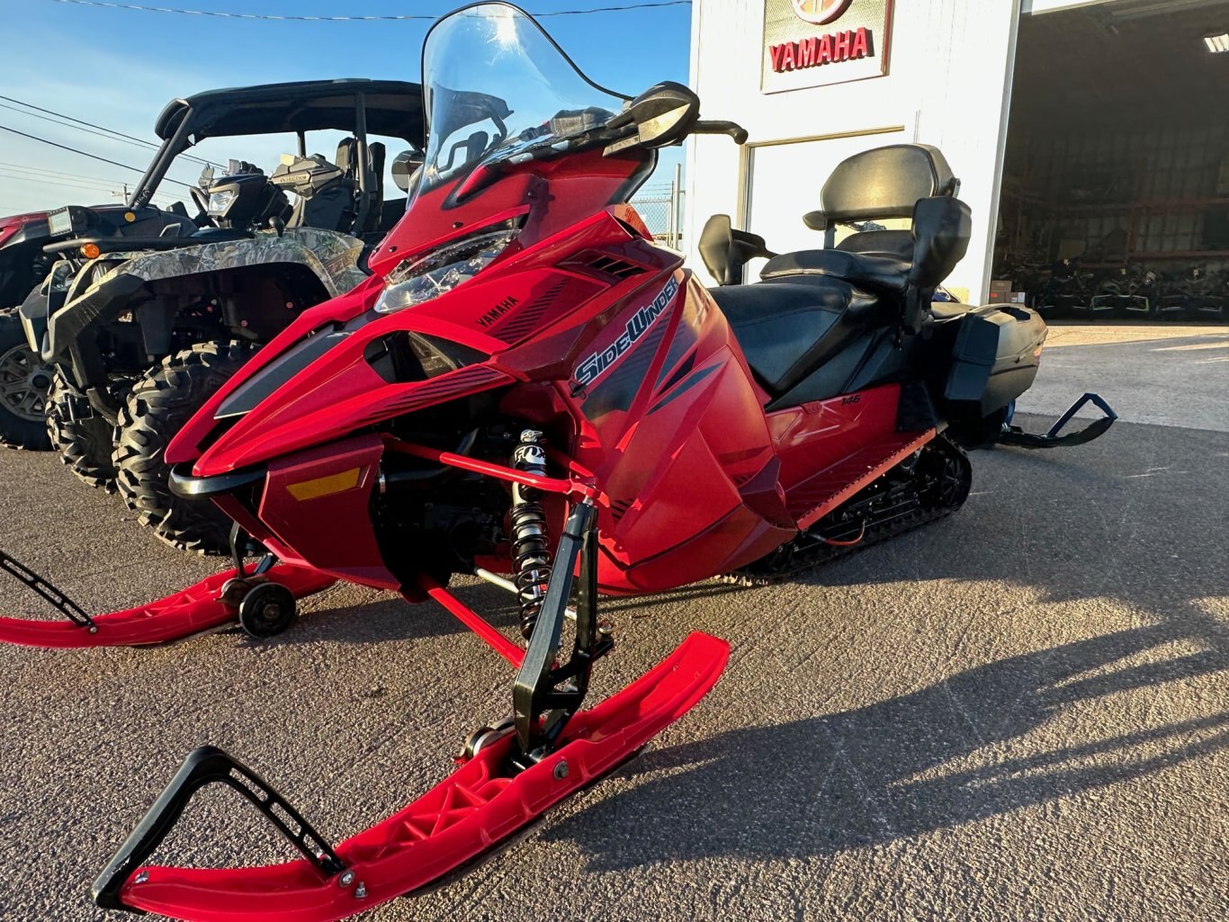 2016 Yamaha SRViper STX DX with 2-Up & Saddle Bags