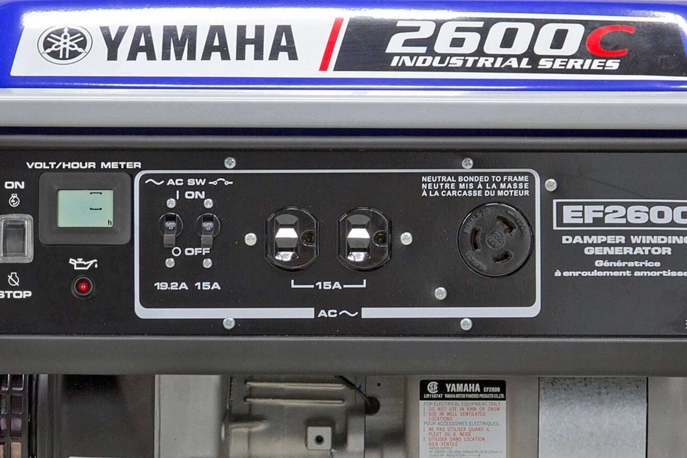 NEW 2022 YAMAHA GENERATOR EF2600C