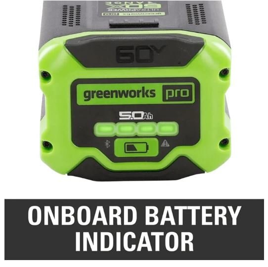 Greenworks 60V Pro 5.0Ah Bluetooth Battery