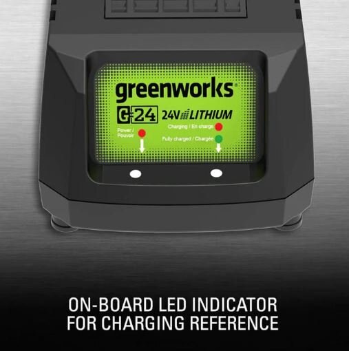 Greenworks 24V Rapid Charger
