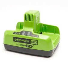 Greenworks 60V Dual Port Green Charger