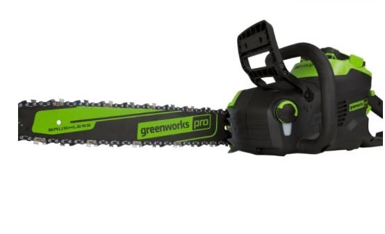 Greenworks 80V 18 Brushless Chainsaw, 2.0Ah Battery and Charger Included (Costco Exclusive)