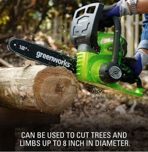 Greenworks 40V 12 Chainsaw (Tool Only)