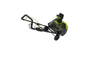 Greenworks 60V 20 Brushless Snow Thrower & 60V 140 MPH 540 CFM Jet Blower Combo Kit, 4.0 AH Battery and Charger Included