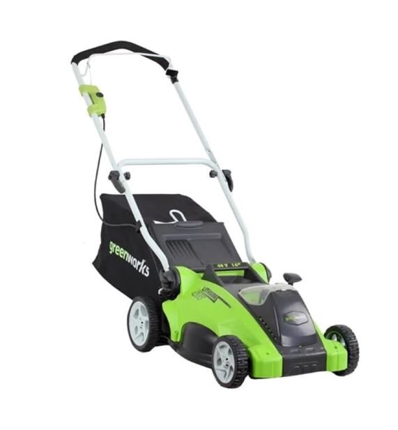 Greenworks 40V 16 Lawn Mower, 4.0Ah Battery and Charger Included 25242
