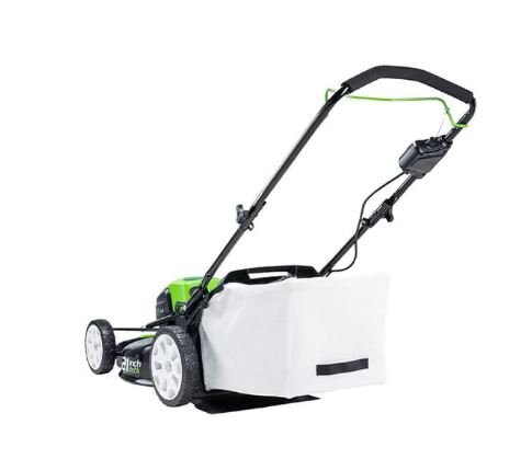 Greenworks 80V 21 Brushless Lawn Mower, (2) 2.0Ah Batteries and Charger Included GLM801601