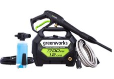 Greenworks 1700 PSI 1.2 GPM 13 Amp Cold Water Electric Pressure Washer - GPW1704