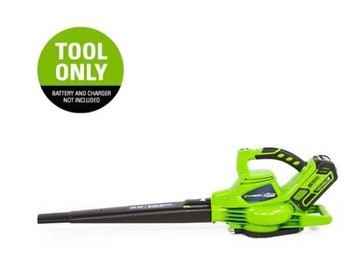 Greenworks 40V 185 MPH 340 CFM Brushless Blower / Leaf Vacuum (Tool Only)