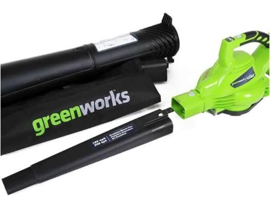 Greenworks 40V 185 MPH 340 CFM Brushless Blower / Leaf Vacuum (Tool Only)