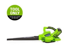 Greenworks 40V 185 MPH - 340 CFM Brushless Blower / Leaf Vacuum (Tool Only)