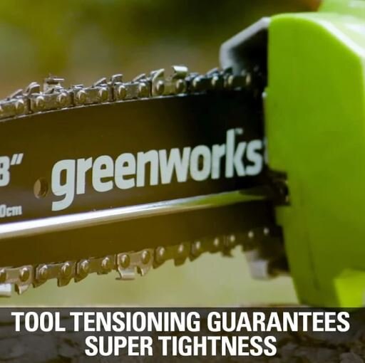 Greenworks 40V 8 Pole Saw with Hedge Trimmer Attachment (Tool Only) 1300402