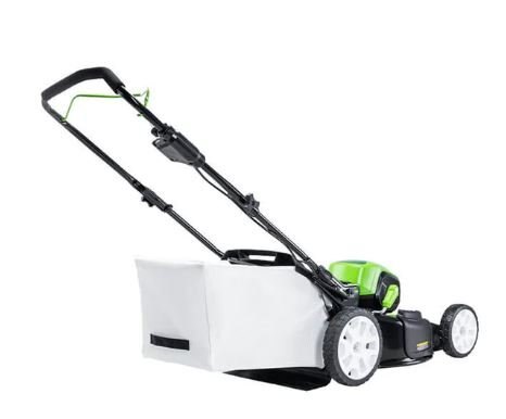 Greenworks 80V 21 Brushless Lawn Mower, 4.0Ah Battery and Charger Included GLM801602