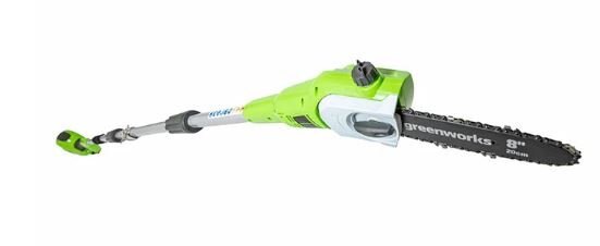 Greenworks 40V 8 Pole Saw, 2.0Ah Battery and Charger Included 1400017
