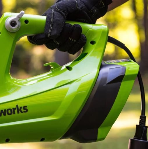 Greenworks 9 Amp 130 MPH 530 CFM Corded Axial Jet Blower