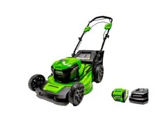 Greenworks 40V 20 Self-Propelled Lawn Mower, 5.0Ah Battery and Charger Included