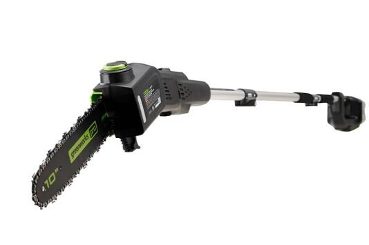Greenworks 80V 10 Pole Saw, 2.0Ah Battery and Charger Included