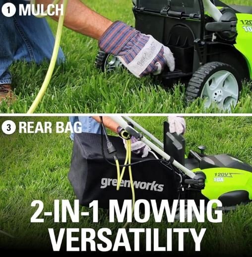 Greenworks 10 Amp 16 Corded Lawn Mower