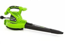 Greenworks 12 Amp 235 MPH - 380 CFM Corded Blower / Leaf Vacuum