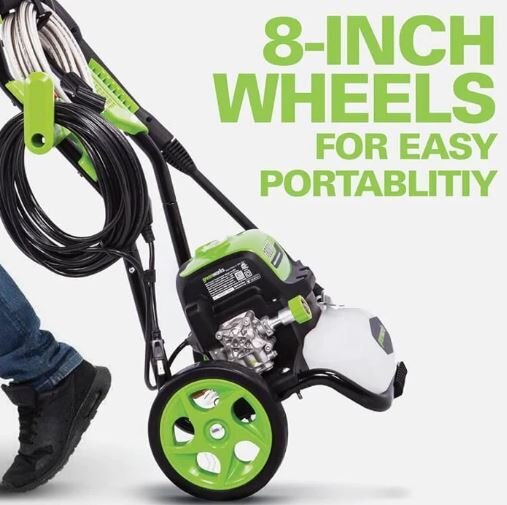 Greenworks 1800 PSI 1.1 GPM 13 Amp Cold Water Electric Pressure Washer GPW1800
