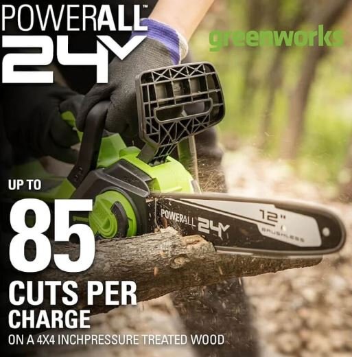 Greenworks 24V 12 Brushless Chainsaw (Tool Only)