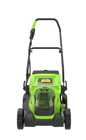 Greenworks 48V (2 x 24V) 14 Lawn Mower, 4.0Ah Batteries and Charger Included