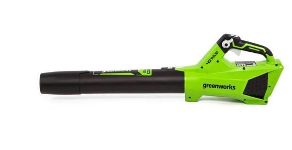 Greenworks 40V 125 MPH 450 CFM Jet Blower, 2.0Ah Battery and Charger Included BLF346