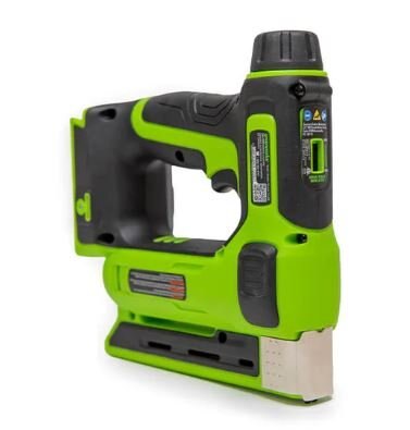 Greenworks 24V 3/8 Crown Stapler, 2.0Ah Battery and Charger Included
