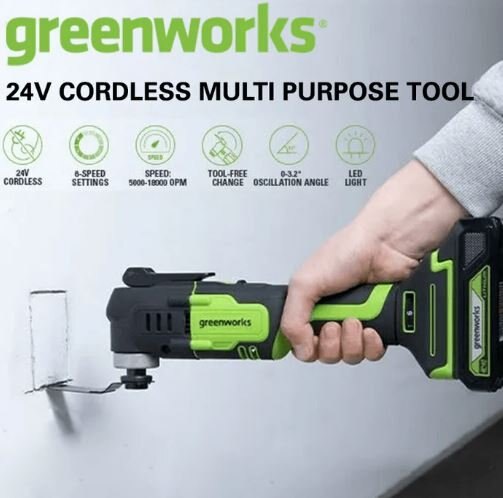 Greenworks 24V Oscillating Multi Tool (Tool Only)