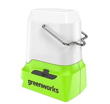Greenworks 24V 500 Lumen Lantern, 2.0Ah Battery and Charger
