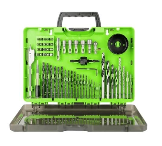 Greenworks 60 PCS Multi Material Drill and Driver Set
