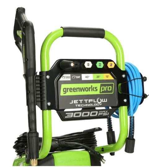 Greenworks Pro 3000 PSI 1.1 GPM Pressure Washer GPW3000