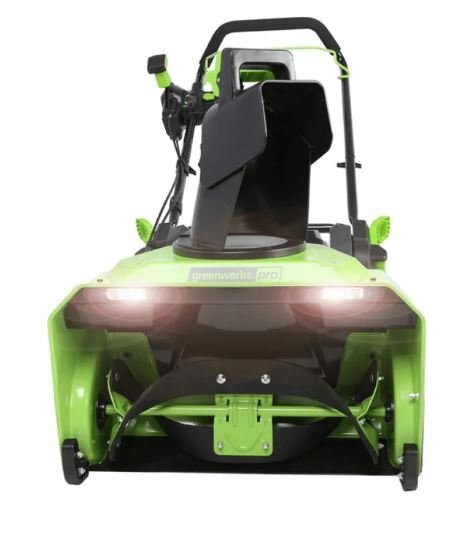 Greenworks 60V 22 Brushless Snow Thrower, (2) 4.0Ah Batteries and Charger Included