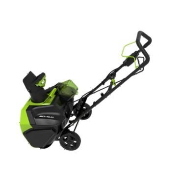 Greenworks 60V 20 Brushless Snow Thrower, 4.0Ah Battery and Charger Included