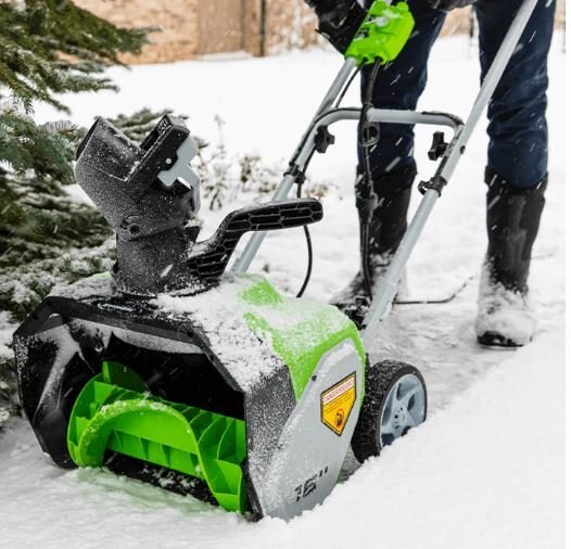 Greenworks 10 Amp 16 Corded Snow Thrower