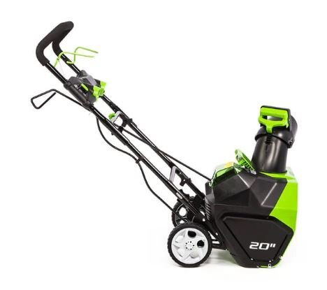 Greenworks 40V 20 Brushless Snow Thrower, 4.0Ah Battery and Charger Included