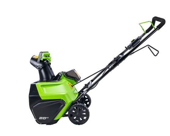 Greenworks 60V 20 Snow Thrower, 4.0Ah Battery and Charger