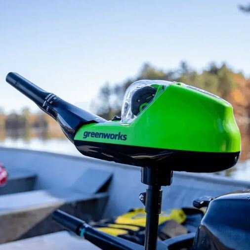 Greenworks 40V 32lbs Trolling Motor, 4.0Ah Battery and Charger Included