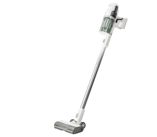 Greenworks 24V Stick Vacuum (White) with 4.0Ah Battery and Wall Charger