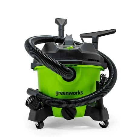 Greenworks 34L (9 Gallon) AC Wet/Dry Vacuum