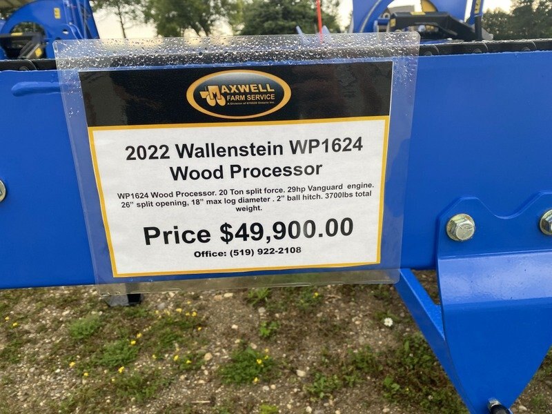 Wallenstein WP1624 Wood Processor