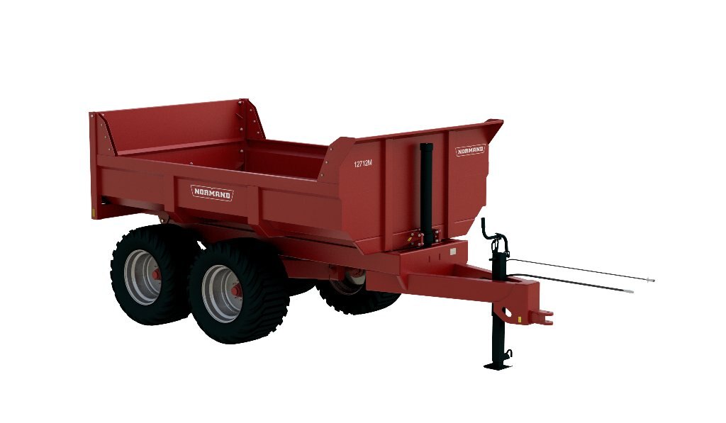 Normand 12712M One piece box trailer