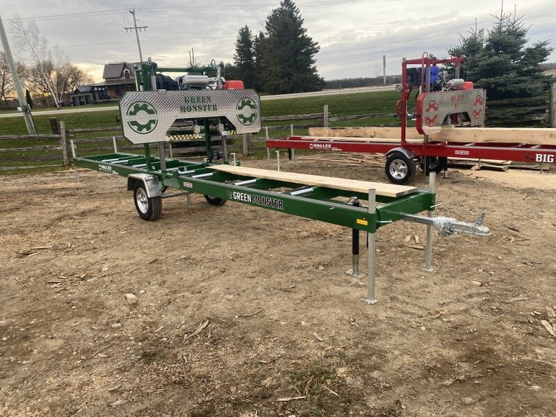 BRAND NEW VALLEE MONSTER GREEN PORTABLE SAWMILL