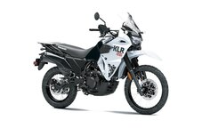2024 Kawasaki KLR650 PEARL CRYSTAL WHITE / METALLIC CARBON GRAY